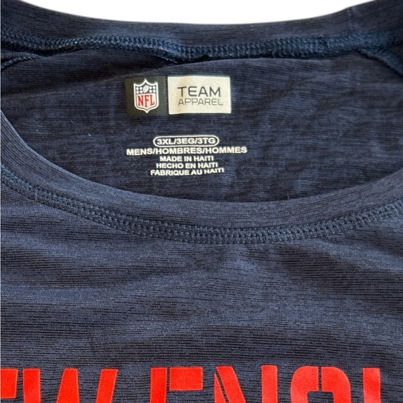 Fanatics New England Patriots Men’s Navy Blue Short Sleeve Shirt Lightweight 3XL - Picture 6 of 9